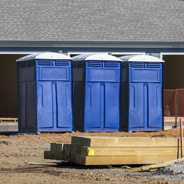 what is the maximum capacity for a single porta potty in Richland TX